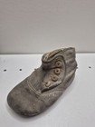 1930 s Antique Leather 4 Button Up Toddler Baby Shoes  5  Long