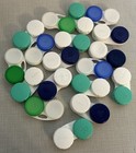 Bulk Lot Contact Lens Cases Holders Travel Storage Kit Multi Color Portable
