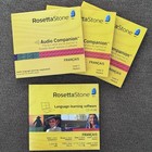 Rosetta Stone French Francais Level 1  2  3 American Edition  english  V3 4 3a