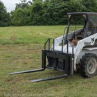 Titan Attachments Class 3 Step-through Pallet Fork Frame Attachment  72    Blades