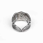 Wwii Us Air Force Pilot Wing Ring  World War 2 Silver Ring Military Jewelry 