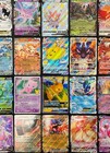 1000  Pokemon Bulk Cards Lot   100  Holos reverse Holos  Free V ex- No Energy Nm