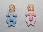 Fisher Price Sweet Streets Hospital Baby Boy Girl Twin Dolls Nursery Cradle Crib