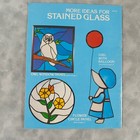1978 More Ideas For Stained Glass Ha-72 Hazel Pearson Pattern Book W sheet 11pro