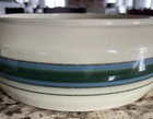 Vtg Cp Cookson Pottery Usa Bonsai Plant Planter Bowl Large Striped 42  534 