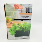 Aerogarden Harvest 6 Pod Hydroponic Indoor Garden System Black Brand New Sealed