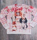 Cavalier King Charles Spaniel Puppy Dog Ladies Cotton Pullover Blouse  Fs 