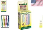 Reusable Flexible Ear Cleaners - 12 Pieces For Effective Wax Removal And Hygiene