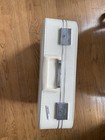 Vintage 1940 s Luggage Case Travel Suitcase Ace Off White Hard Small Weekend