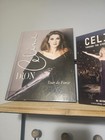 Celine Dion Collector Bundle Tour De France Book Concert Dvd Souvenir Glass