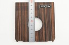  exc 5  Ebony 96 X 99 Wood Lens Board Copal  0 For 4x5in Wista Linhof From Japan