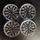 Gorham Lady Anne Coasters  Cut Lead Crystal  3 5 8   Made In Germany  4pc 