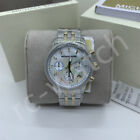 Michael Kors Mk5057 Ritz Silver Dial Two Tone Stainless Steel Band Women s Watch