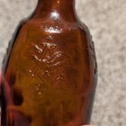 Vintage 1974 Anheuser-busch Amber Glass Beer Bottle - Embossed Eagle Stubby