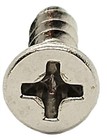  6x5 8  Flat Head Phillips Screws coarse Thread   Sharp Point nickel 1000pc box 