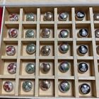 Vintage Japanese Satsuma Ceramic porcelain Hand-painted Buttons Lot Of 40