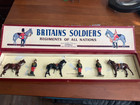 Vintage Britains Toy Soldiers Set  182      11th Hussars Dismounted     L  k 
