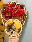 Antique Decorative Scenes Hand Fan   Calendar  march-december 