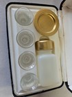 Vintage Travel Communion Set Jesus Religion Last Supper Wine And Wafer