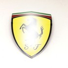     Genuine Ferrari 458 Scuderia Fender Shield Badge Lh Or Rh 82746100 986850