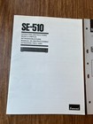 Original Sansui Se-510 Eq Service   Owner s Manual   Schematic