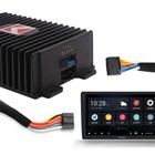 Car Dsp Amplifier High Fidelity Booster Electric 4 X 80w For Android Navigation