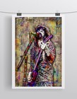 Boston Brad Delp Pop Art Poster Boston Brad Tribute Print With Free Shipping Us