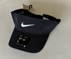 Nike Ace Golf Visor S m Tennis Pickleball Men Women Hj3689-010 Black Nwt