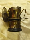 Miner s Lamp - Brass Carbide - Vintage  1920 s By Universal Lamp Co     