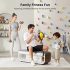 Kingsmtih Fitness Bench With Cable System multifunctional Exercise Equipment