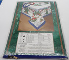 Tobin Home Fashions Holiday Tablecloth Christmas Snowmen 52  X 70  Oblong New