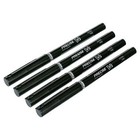 V5 Rolling Ball Pens  Extra Fine Pt  Black Ink  4 Count