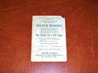 George Delker Buggies Horse Drawn Carriage Advertisement Geo  Ad Evansville In