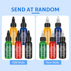 Tattoo Ink Set 5 Colors 1oz 30ml Black Plant Based Pigment Tattoo Supply