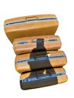 Vintage Samsonite Hardshell 4 Piece Luggage Set - Brown - With Keys