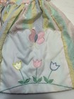 Vintage Baby Togs Pastel Stripe Butterfly   Flower Easter Spring Dress 24 Months