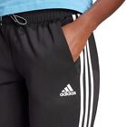 Adidas 3-stripe Aeroready Active Jogger Ladies - Black - Nwt New 