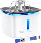 Automatic Pet Cat Dog Water Fountain Dispenser Drinking Bowl  2 8 L  Filter Grey