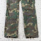 Vintage 1980s U s  Army Camo Pants Men s S Long Cargo Military Woodland Ripstop