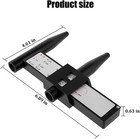 Car Wheel Pcd Gauge  Vehicle Rim Bolt Pattern Measuring Tool  Automotive Lug Pcd