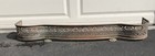 Antique 54    Fireplace Hearth Fender Guard Wraparound Brass bronze Feet