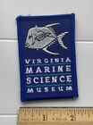 Virginia Marine Science Museum Aquarium Souvenir Blue Embroidered Patch Badge