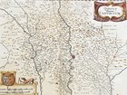 1628 Henricus Hondius Antique Map The Province Of Quercy  Lot  Cahors  Sw France