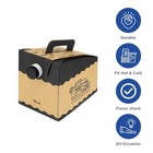 Karat  25 Ct  96 Oz Beverage Take-out Container  Kraft