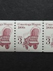 U s  Stamps Sc  2252a  P  6  Shiny Gum  Folded Strip Of 10  Conestoga Wagon  Mnh