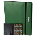 1 Bcw Matte Green Folio 9-pocket Album