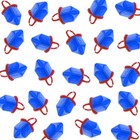 Hanukkah Candy Dreidel Kosher Party Favors Theme Ring Shape Blue Raspberry 18 Ct