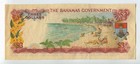 1965 The Bahamas Government  3 Dollars 2 Signatures Unc Sm382