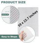 304 Stainless Steel Wire Mesh Screen 15 7 X 59 Inches 1mm Hole 20 Mesh Silver