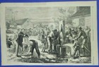 Famous Vintage Print Thomas Nast s  the Halt   1864